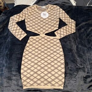 brown midi dress casual The Marcella Dress